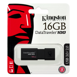 Kingston 16GB 100 G3 USB 3.0 Data Traveler