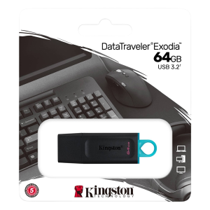 Kingston Exodia 3.2 Flash Drive 64GB